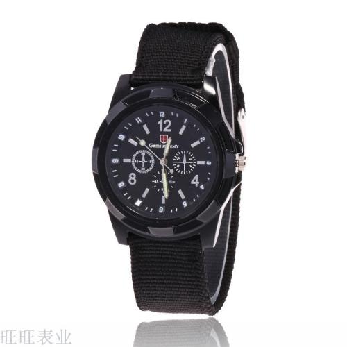 2019 aliexpress hot new fashion woven military watch sports watch quartz watch student watch