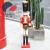 Junheng 90CM European -style painted puppetry shopping mall exhibition hall opening decoration of a nutcracker wood crafts