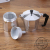 Italian Moka Pot Hand Made Coffee Maker Cooking Household Small Espresso Dripping Filtering Pot Set