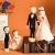 Junheng craft European -style wooden doll set mini wedding doll retro wooden market send girlfriend