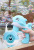 Factory Wholesale Children Dolphin Electric Bubble Gun Luminous Music Automatic Blowing Bubble Water Toy Bubble Machine