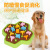 Dougez/dogus new dog choking always puzzle dog cat bowl color box packaging pet supplies
