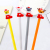 Creative Silicone Christmas Gel Pen Elk Cute Pet and Animal Bear Rabbit Ball Pen Christmas Stockings Quick-Drying Pen