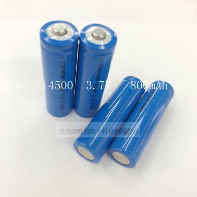 14500 Lithium Battery 3.7V moderate /flat brand Flashlight Speaker Recommissioning Battery manufacturers Direct Wholesale