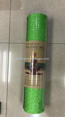 EVA yoga mat two - color