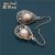 Retro Shell and Pearl micro-set European and American style Simple design Features cross-border fashion personality Earrings
