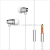 Kj-822 metal earphone 8cm loudspeaker heavy bass in-ear type earplug with metal belt microphone phone wire control