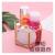 Web celebrity skin care and cosmetic storage box glass dresser brush bucket finishing box dustproof desktop shelf
