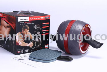 Automatic Rebounding Abdominal roller Fitness equipment for men and women abdominal muscle roller reduces tummy quiet tummy roll