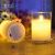 LED electronic candle lamp, glass shaking candle birthday, smart guide candle surprise proposal