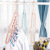 Wardrobe nine hole clothes rack net red coat rack douyin the same household magic folding rolover multi-functional storage rack hanger