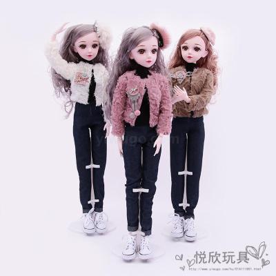 60cm Doll Fashion Girl Set Single Oversized Girl Children's Toy Birthday Gift