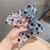 Korean Yarn Polka Dot Barrettes Back Head Sweet Temperament Large Bow Duckbill Clip Elegant Side Clip Headdress Hairpin