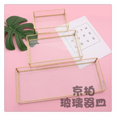 Web Celebrity Cosmetic Storage Box, Skin Care Brush, Large Capacity Desktop Shelf make-up box