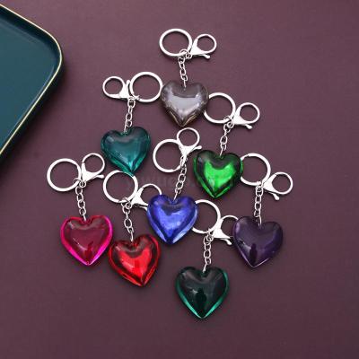 Dazzle 3D double dimensional crystal pendant with reflective fringe pendant key chain in various colors and styles