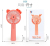 Cartoon Hydrator Spray Fan Three Air Two Spray Multi-Function Portable USB Fan