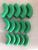 PPR Tap Water 20 25 32 Green Water Supply Pipe Fittings Arc Bend