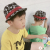 Chun xia Korea children's straw hat children's straw hat boys and girls baby jazz hat skull head children's hat top hat