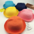 New children's cartoon straw hat goes with summer hats for men and women lovely cat ears sun hat wholesale