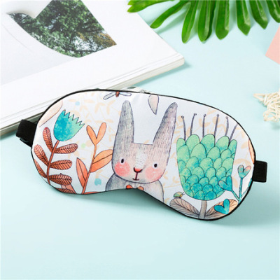 Ice hot compress eye mask sleep block breathable lovely Korean Ice bag personality male and female lovers students