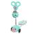 Beatles four-wheel children's scissors scooter gift music frog energy car