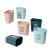 Y24-3837 Bathroom Solid Color Simple Trash Can Home Kitchen Living Room Office Storage Bucket