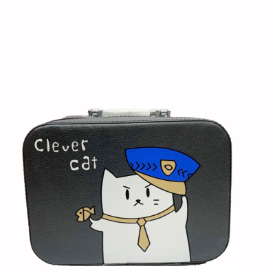 Cute Cat Cosmetic Box Two-Piece Set
