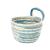 Exclusive for Cross-Border Simple Storage Storage Basket Rim Woven Sundries Storage Basket Dustproof Storage Basket