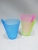 H41-003 Children's Plastic Cup with Straw Drop-Resistant Baby Home Summer Handy Juice Adult Water Cups Integrated