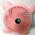 Cartoon Panda Usb Rechargeable Fan Continuously Variable Transmission Student Mini Panda Batam Fan Leaf Little Fan