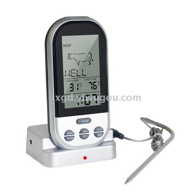 Tp808 Kitchen Food Thermometer Wireless Barbecue Thermometer with Temperature Alarm Electronic BBQ Thermometer with Backlight