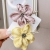 Factory Direct Sales South Korea Dongdaemun New Zircon Flower Barrettes Korean Simple Temperamental Fashion Fashionmonger Word Folder