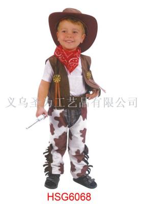 Makeup Ball Performance Costume Male Denim Wear