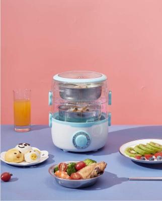 Multi-function cooking box electric heat preservation heating can be timed transparent plug into the rice cooker bucket