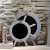 Mediterranean Helmsman Mirror Rudder Message Board Wheel Rudder Creative Home MA17006-7