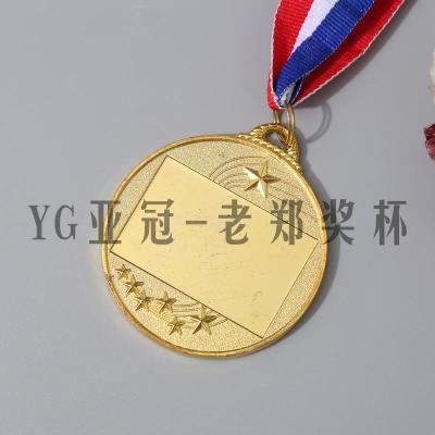 Medal Custom Listing Gold Medal Custom Marathon Games Metal Gold Silver Copper Competition Honor Commemorative Medal Production