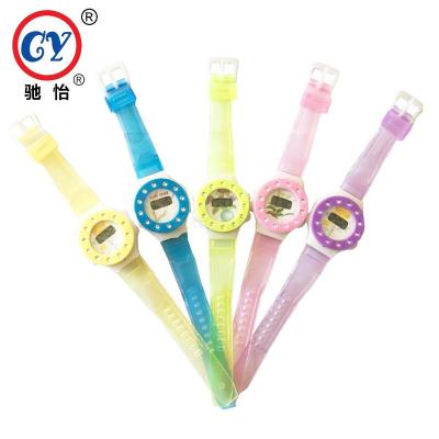 Children electronic diamond watch boys and girls electronic watches multi-color creative gift cartoon electronic watches