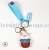 Office Worker Cartoon Key Button Creative PVC Stereo Doll 3D Creative Doll Keychain Factory Direct Sales