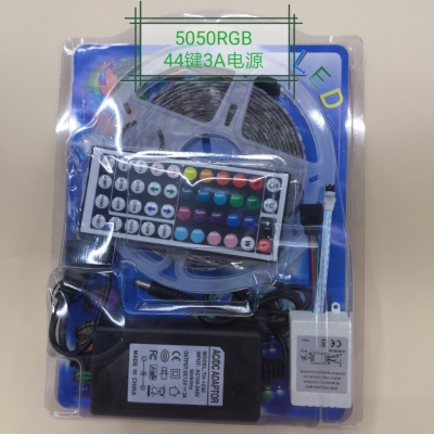 The 5050RGB set low-voltage 12V color lamp with decorative lighting 44-key Controller Remote Control