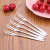 Fruit fork set creative, lovely small stainless steel fork children 's home cake Fruit Fruit fork fork fork