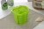 W04-665 Three-Grid Apple Chopsticks Box Plastic Hollow Cage Kitchen Drain Chopsticks Tube Tableware Storage Rack