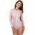 European and American Sexy One-Piece Women's Swimsuit Hot Spring Slimming Long Sleeves Surfing Wetsuit Swimsuit