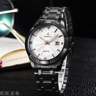 Hot style imitation tungsten steel atmosphere waterproof quartz wrist expression partner watch manufacturers wholesale