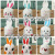 50 bunny ears bags 13.5*22 3D bunny ears bake cookies in cute plastic wrap