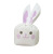 50 PCs 13.5*22 Rabbit Ears Snack Bag Three-Dimensional Rabbit Ears Baking Biscuits Plastic Cute Packaging Bag