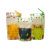 Spot Drinks Transparent Ziplock Bag Milk Tea Takeaway Juice Disposable Liquid Beverage Bag Self-Standing Packing Bag Transparent