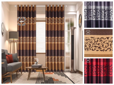 Double-Sided Light Printing Shading Curtain