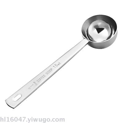 Ice-Cream Spoon Coffee Seasoning Measuring Spoon 304 Stainless Steel Measuring Spoon 15ml Measuring Cup