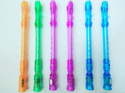 Creative Cartoon with Light Flute Gel Pen Creative Cartoon Can Blow Mini Clarionet Modeling Gel Pen Ball Pen