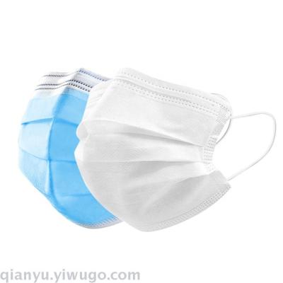 Manufacturer non-Medical 3Ply Earloop Mouth Mask 3 Layer Disposable 3 ply non Medical 